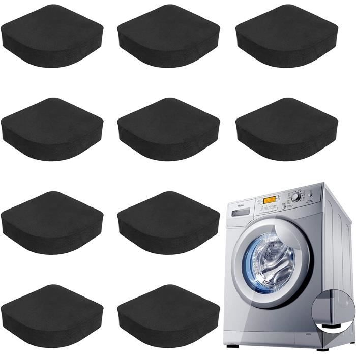Tampon Anti-vibration, 10 Pcs Anti-Vibration Pads pour Machine à Laver- Réfrigérateur-Meubles, Tampon de Lave-Linge Adopte [154] - Cdiscount  Electroménager