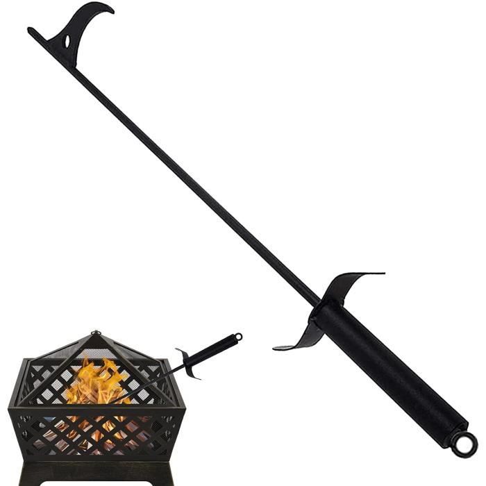 Support De Drapeau De Jardin En Fer Forgé Noir - Hauteur 96,5cm, Pour Drapeaux 31,8x45,7cm, Avec Anti-vent Et Bouchons