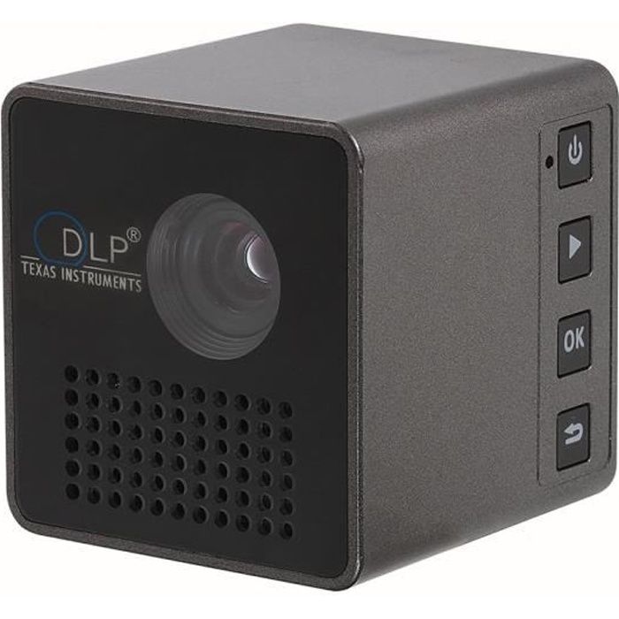 Projecteur multimédia portable Wifi - LIVOO - DV149 - Résolution 640 x 360 - Batterie rechargeable