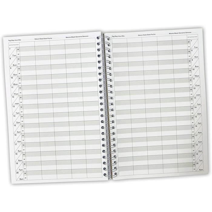 Carnet rendez-vous pour planning coiffure - Matériel de coiffure Carnet rendez-vous pour planning coiffure - Matériel de coiffure