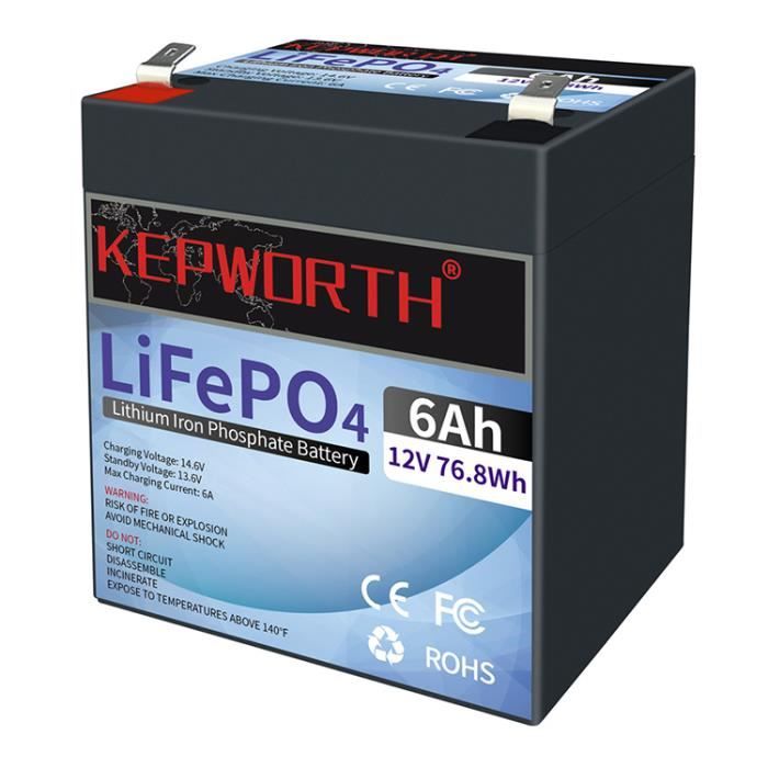 KEPunta TH-Batterie Lithium Fer Phate pour Automobiles, Camping