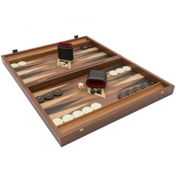 52 x 43 cm très beau Ikaria Backgammon Plateau de jeu Checkers bois TAVLA NOUVEAU * 