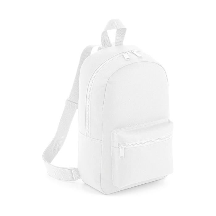 Mini sac à dos Fashion - BAG-BASE - BG153 - Blanc - Dos - 6 Litres
