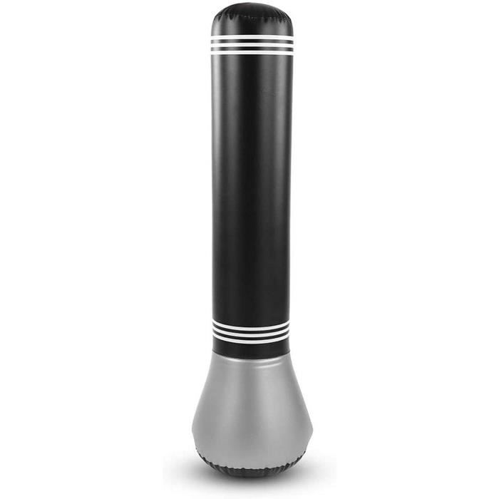 Sac De Frappe Autoportant 70 Pouces - Pour Boxe, Fitness, Adulte, Matériau PVC, Design Robuste