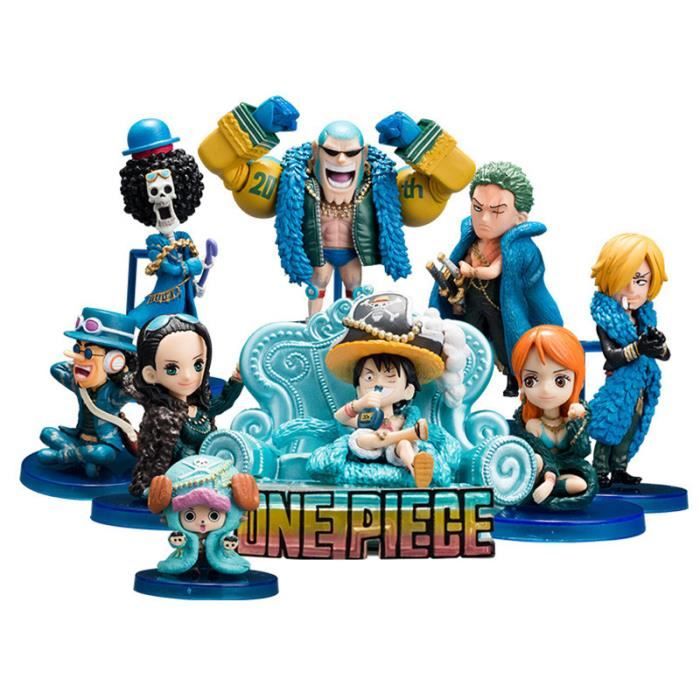 Figurine D Anime Decoration De Figurine One Piece e Anniversaire Ensemble Complet 6 8cm Achat Vente Accessoire De Figurine Cdiscount