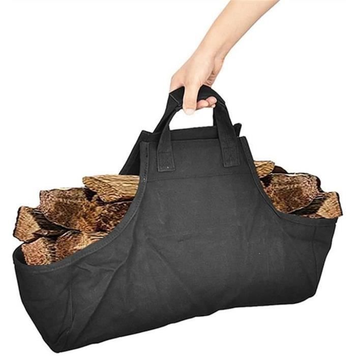 Grand Transporteur De Bûches Portatif De Capacité, Sac De Bois De