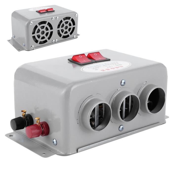 Chauffage voiture allume cigare 12V portable dégivrage des vitres alimentation ventilateur dégivrage 600W‑800W pratique