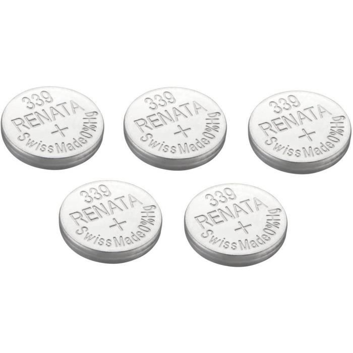 Pile De Ontre De Renata Renata Fait-Swiss 384 Ou SR41SW Ou AG3 1, 5V