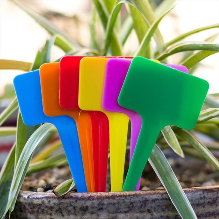 Lot De 12 Étiquettes De Plantes En Métal - Marqueurs De Jardin Imperméables Réutilisables - Pour Pots, Légumes, Fleurs - Écriture Facile Au Stylo Permanent
