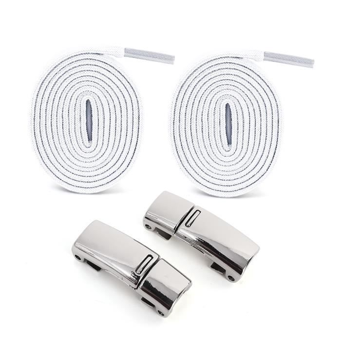 4 Pièces Lacets à Fermeture Rotative Automatique, Lacets