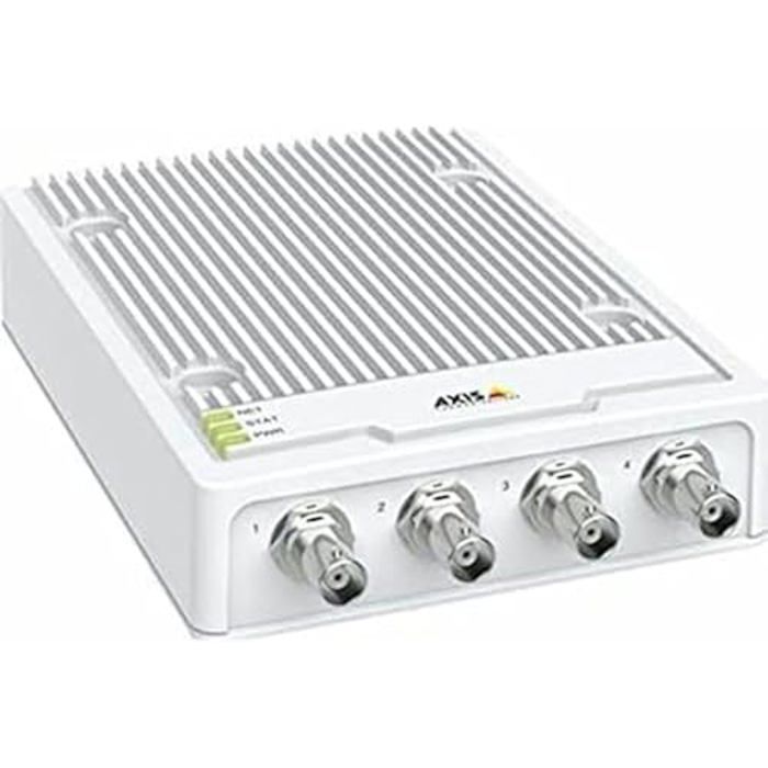 Axis Audio Encoder Encodeur vidéo - AXIS - M7104 - H.264 - Audio bidirectionnel - Noir ...