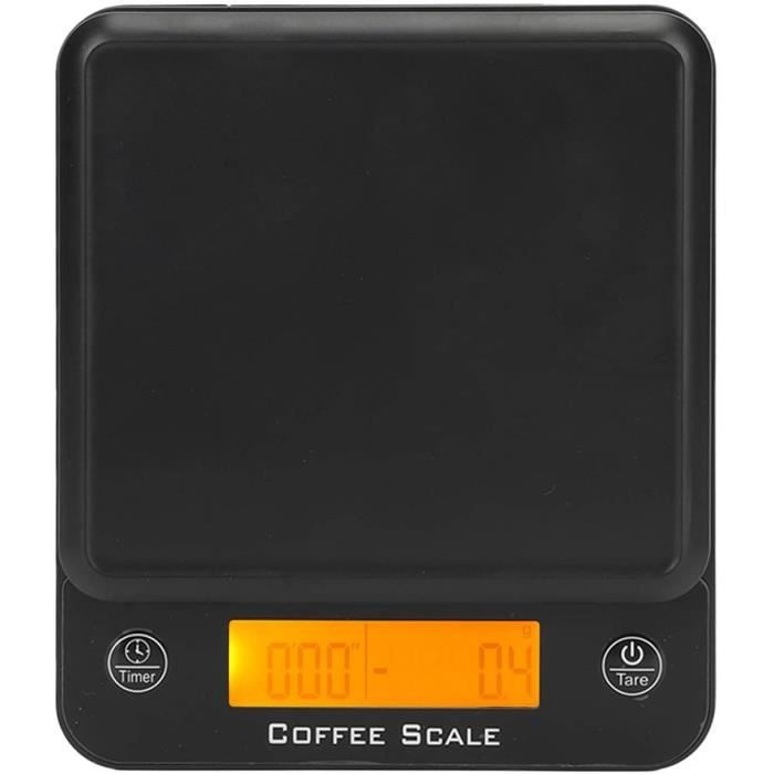 Balance À Café Avec Écran Lcd, Minuterie Électronique De Cuisine