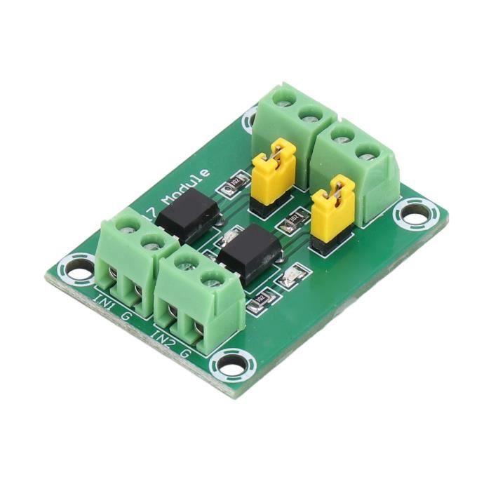 Carte Optocoupleur 4 Bits - Convertisseur Signal PLC 24V/5V - Module 80kHz - 72x55mm