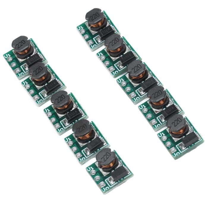 Module Convertisseur DC-DC Boost 3V/3.7V/4.2V Vers 5V - 3A, Pour Projets Électroniques