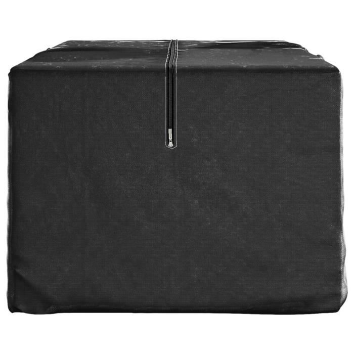 Bac de douche carré noir ZERODIS 90x90cm en SMC résistant à l'usure et