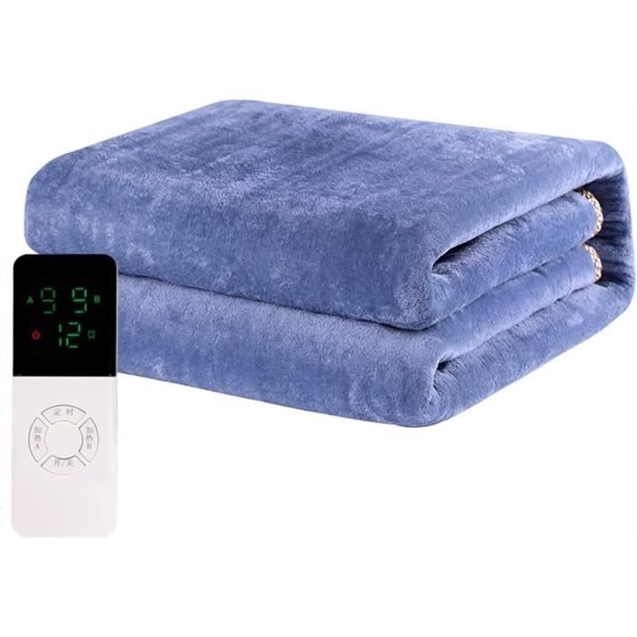 Grande Couverture Chauffante électrique MalTec Avec Télécommande - Lavable !
