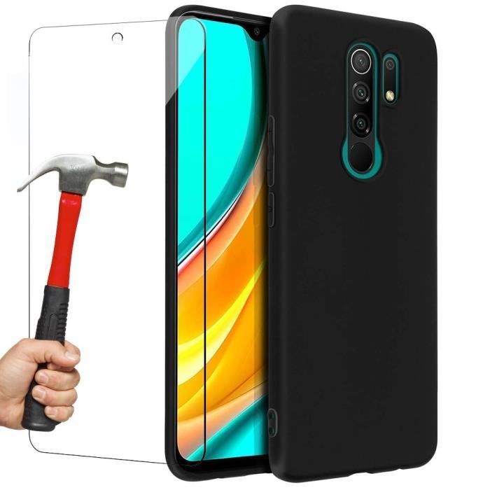 MaiJin Custodia per Xiaomi Mi Poco M3 (6,53 Pollici) Morbido TPU Cover Cristallo di rocca Trasparente Anti Scivolo Protezione Posteriore Cover