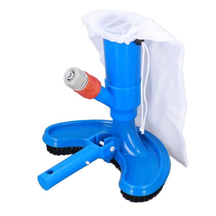 Aspirateur Piscine Hors Sol, Aspirateur Nettoyage Piscine Portable Avec Sac Sable Y Brosse, Piscine Accessoire Pour Bassine Étang Fontaine(sans Tige Aspirateur Piscine Hors Sol