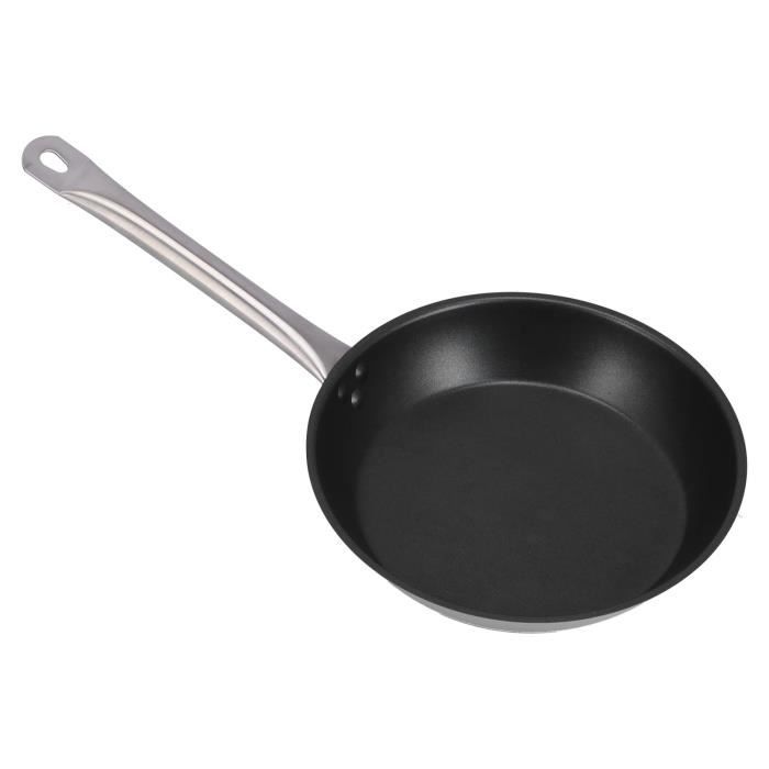Poêle à Frire Artame NORDICO 24cm Triple Fond Inox - Tous Feux Induction - Anti-adhésif Nid Abeille