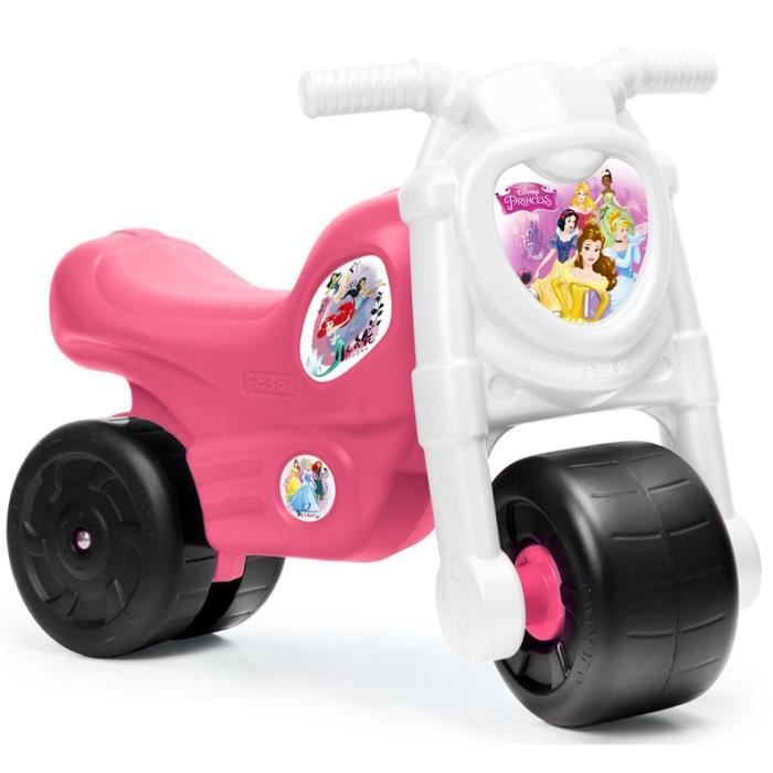 Trotteur Motofeber Jumper Disney Princesse - FEBER - 2 roues - Rose - Pour enfant de 18 mois et plus