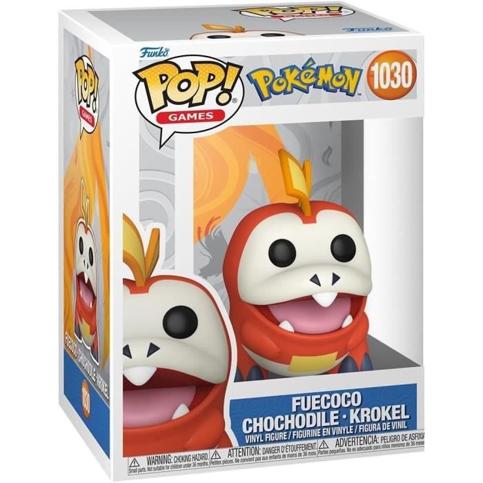 Funko Pop Games Pokémon Fuecoco - vue 5
