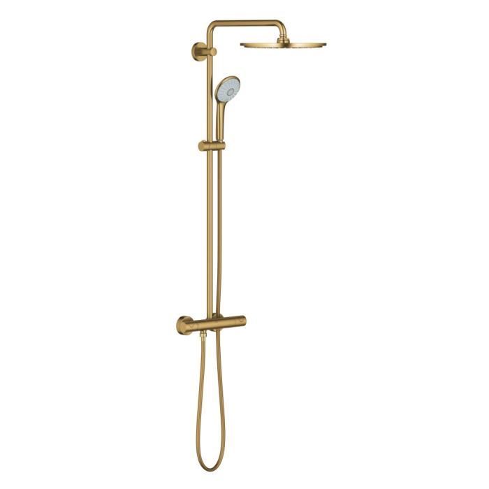 Grohe Colonne de douche thermostatique Euphoria System 310 Cool Sunrise brossé 26075GN0