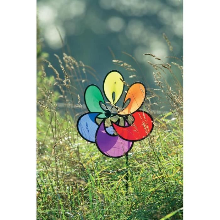 Table de jardin carreaux de ciment multicolores 140 cm GRENADE | Tables