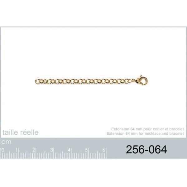 Fermoir Plat Plaqué-or 750/000 Pour Bijoux - Doré, Neuf, Marque Petugons, Au Choix