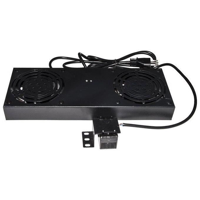 LINK LKVENT2 Tiroir à 2 Ventilateurs avec Thermostat pour Rack muraux - vue 2