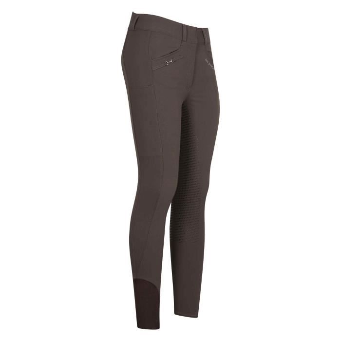 Pantalon équitation softshell full grip femme QHP Marlous - navy - 38
