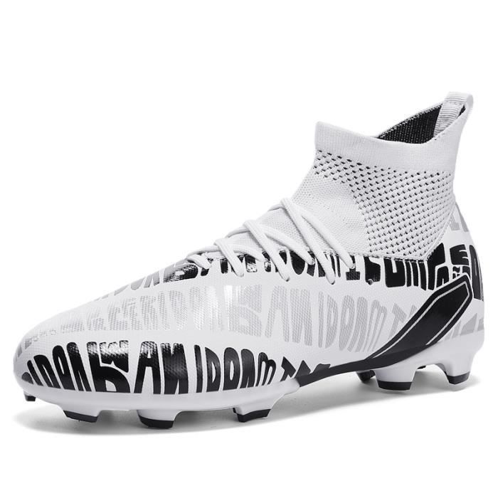Chaussures De Football Pour Enfants - Crampons Antidérapants - Cuir Synthétique - Taille Enfant