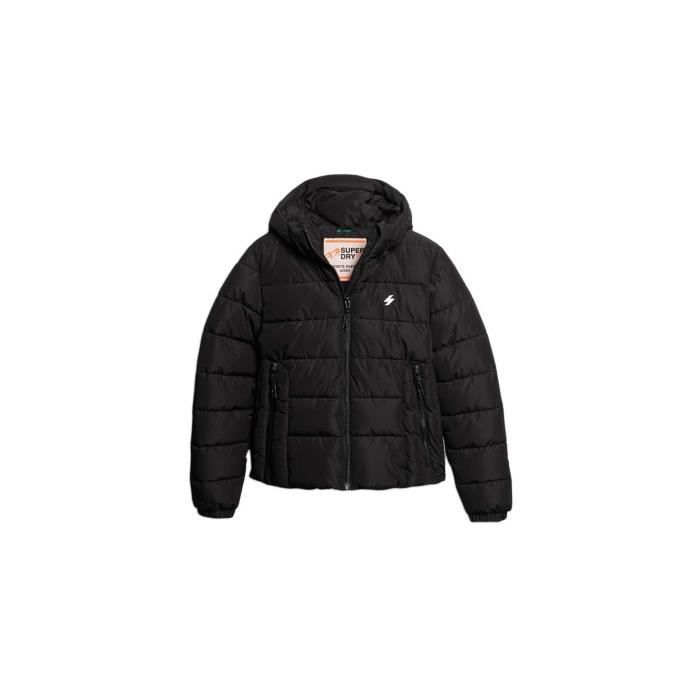 Doudoune Superdry Femme Classic winter Rouge Synthétique - Authentique  Vetement Superdry Femme