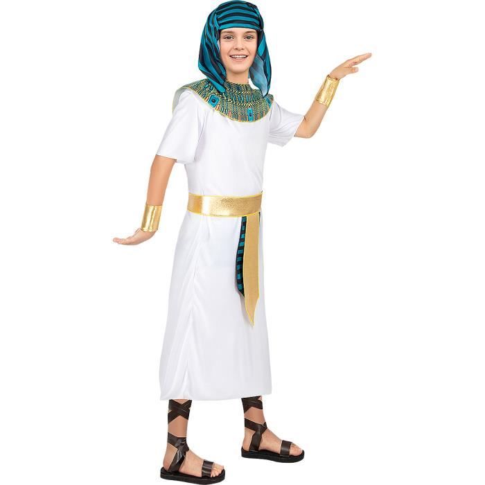 Déguisement Pharaon garçon-121134 - Funidelia - Costume Egypte pour enfant  - Cdiscount Jeux - Jouets