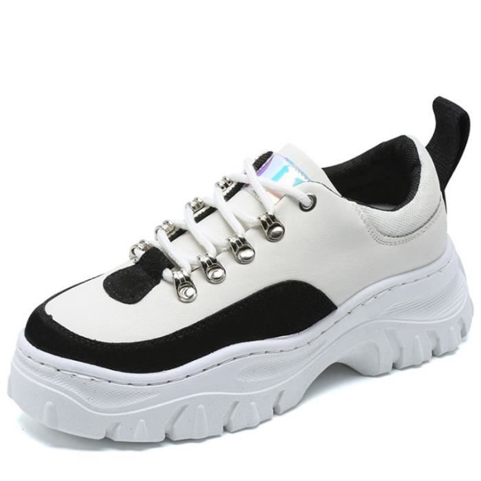 Femmes Neuf Baskets Chaussures Sport Respirant Plate-forme sandales bout ouvert Baskets