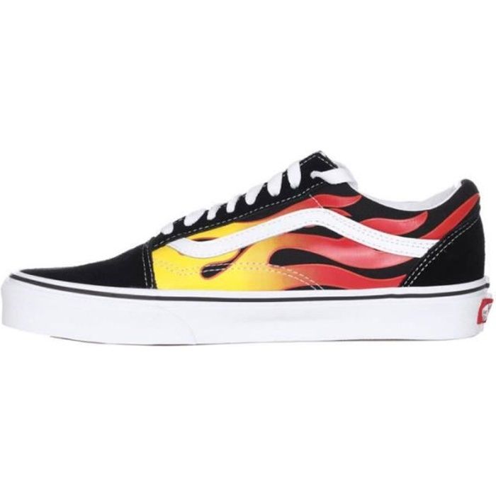 Basket Vans FLAME OLD SKOOL Noir Cdiscount Chaussures