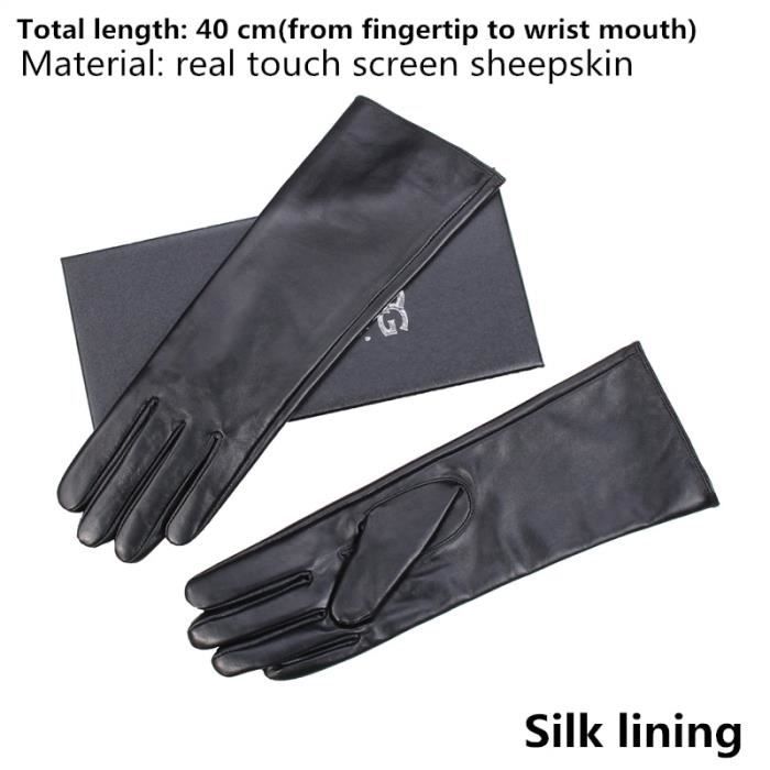 Gants D'hiver Homme En Cuir Doux – Écran Tactile, Intérieur Polaire, Coupe-vent Et Imperméables - 6