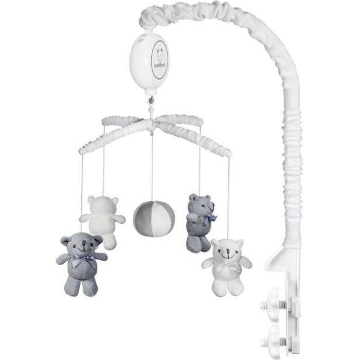 Pimpimsky Mobile Musical Lit Bebe 0 2 Ans Poussette Rotative Chevet Grizzly Jouet Avec Musique Douce Pour Nouveau Ne Garcon Fille Cdiscount Puericulture Eveil Bebe