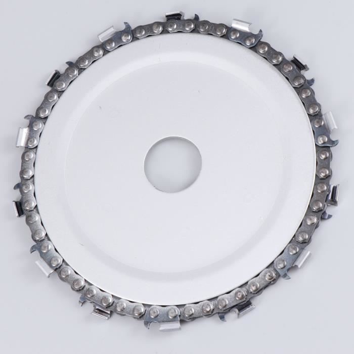 Disque De Tronçonnage à Chaîne – 125 Mm, Pour Meuleuse, Coupe Bois Et Plastique