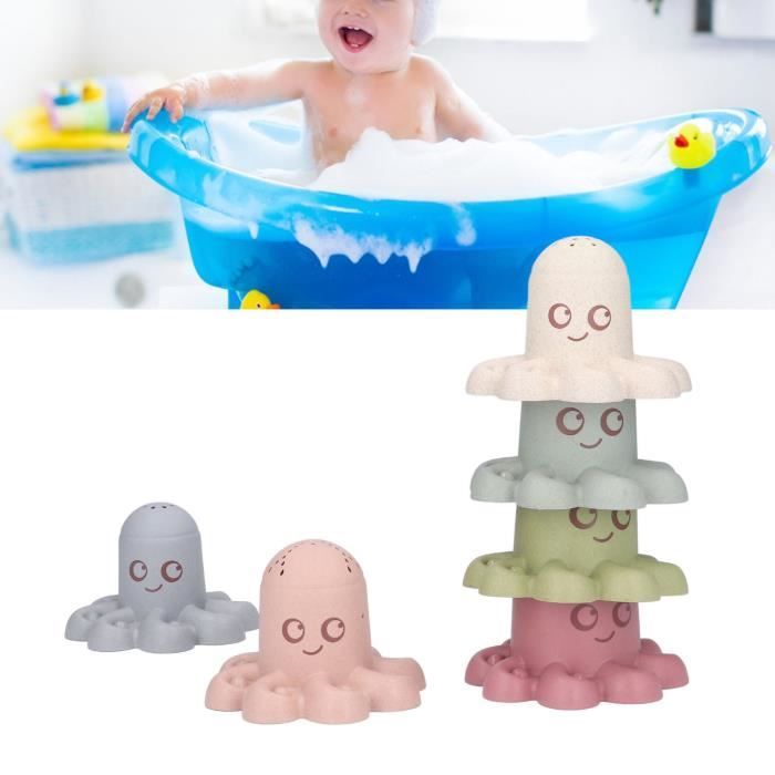 ZERONE Tasses De Bain Empilables Gobelets De Bain Empilables Pour Bébé