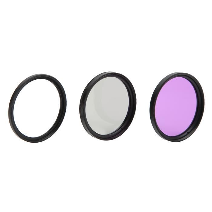 Filtre UV KOMET 52 Mm + Bouchon Objectif - Verre Multicouche - Protection Lentille Pour Nikon, Canon, Sigma