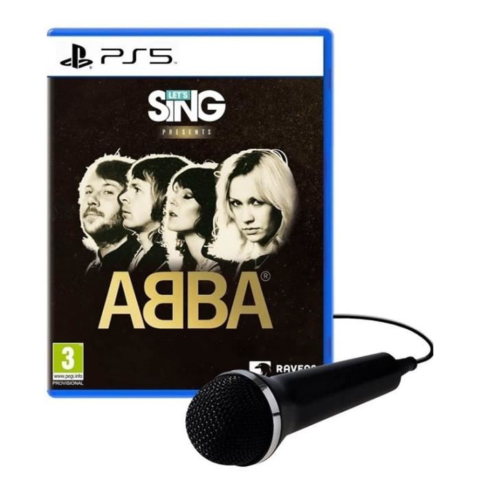 Let' Sing Abba + Mic Ps5 - vue 2