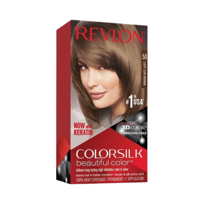 Colorsilk Coloration N 50 Chatain Cendre Clair 59 1 Ml Achat Vente Coloration Revlon Colorsilk 50 5a Chatain Cdiscount
