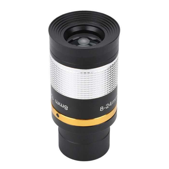 Oculaire Zoom Astromania 8-24mm 1,25" Pour Télescope - Avec Filetage T - Neuf