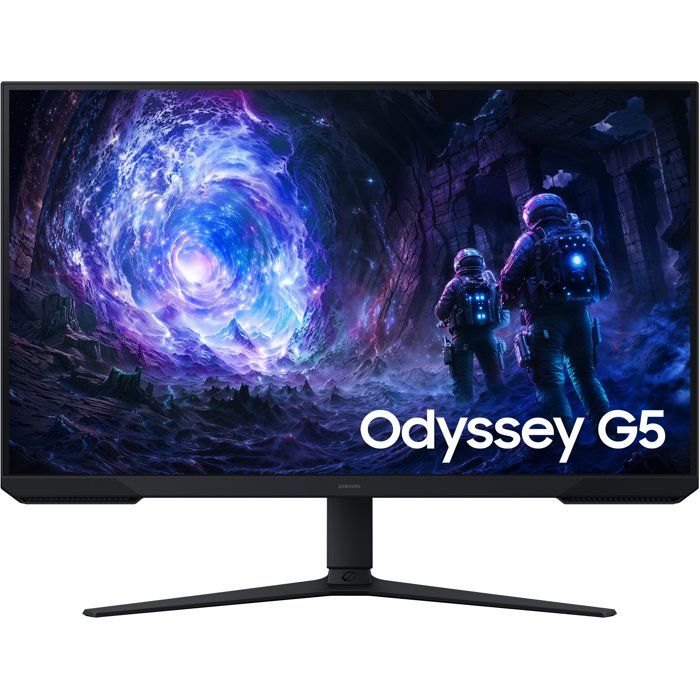 Ecran 32'' Samsung Gaming ODYSSEY G5 VA 180Hz 16:9 1ms 2560x1440 300cdm² 2xHDMI Displayport Pied réglable hauteur orientable inclinable pivot Neuf - vue 5