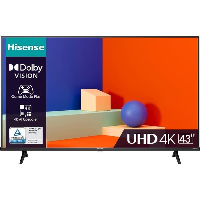 Téléviseur led smart HISENSE 43A4GS VIDAA 43 pouces | GSM SENEGAL