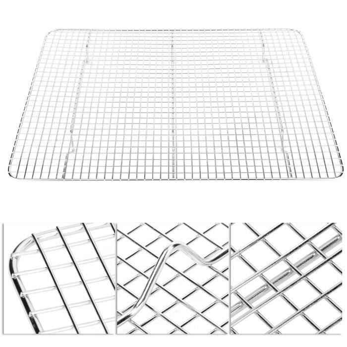 YiliYa 4 Pièces Grille Patisserie Refroidissement, 35x22cm