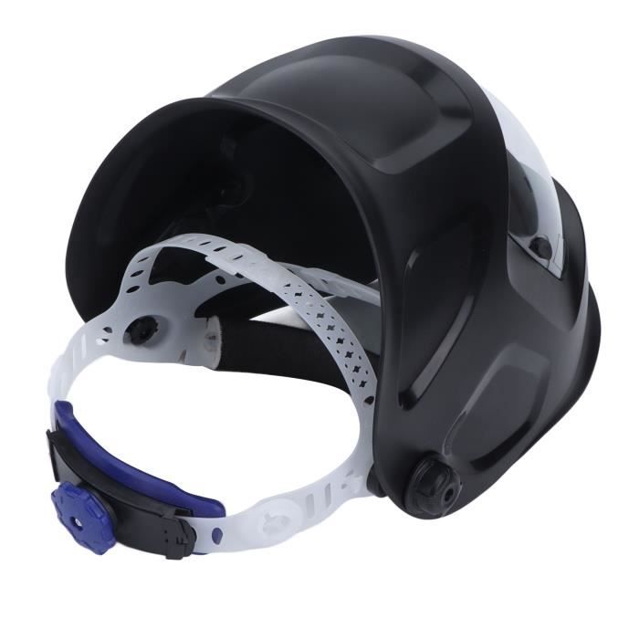 Casque De Soudage à Assombrissement Automatique - Grand Champ De Vision, Énergie Solaire