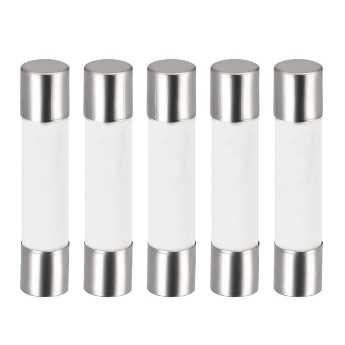 10 Supports Fusible PCB 5x20mm – Double Bornes, 250V 6A, Montage Panneau, Pour Circuits électroniques - 10