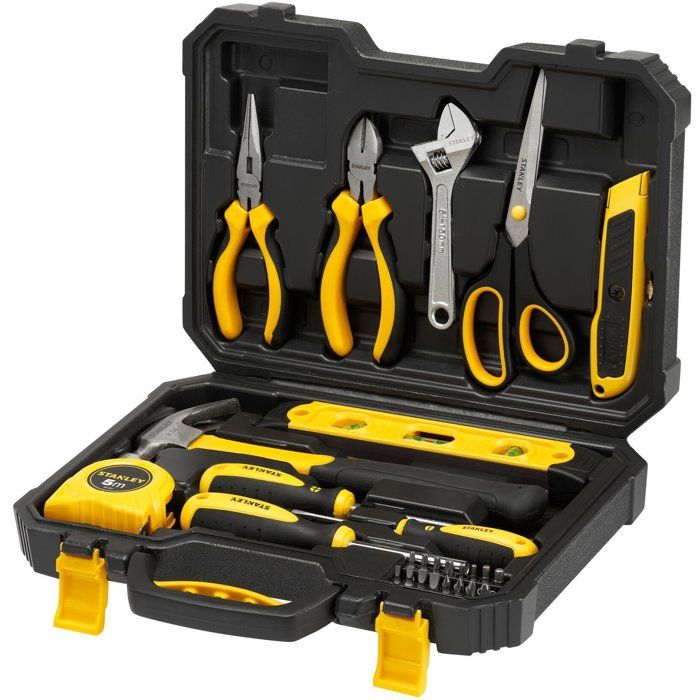 Malette à outils 28 pièces STANLEY STHT78050 1 Coffret plastique et jaune