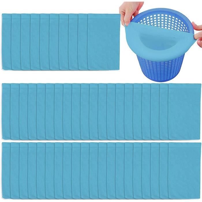 Chaussettes Filtrantes Pour Panier De Piscine - Haute Élasticité - Compatibles Intex, Hayward, Pentair - Lot De 5/10/20